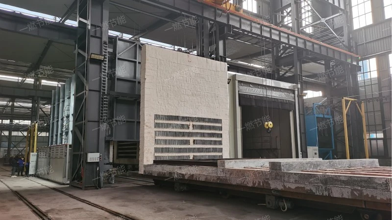 Ceramic fiber electric furnace
