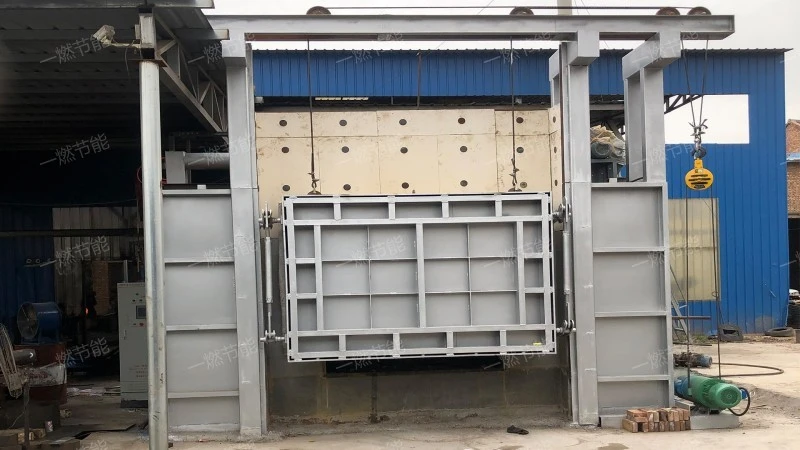Environmentally friendly through heating furnace