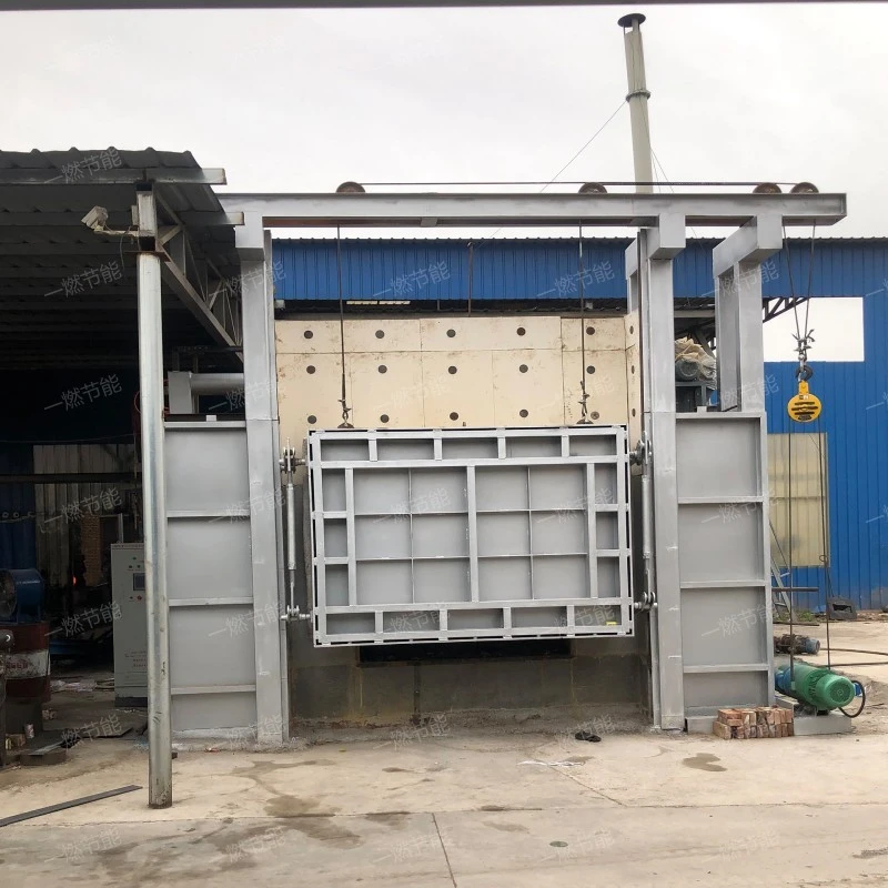 Regenerative burner penetrates forging heating furnace