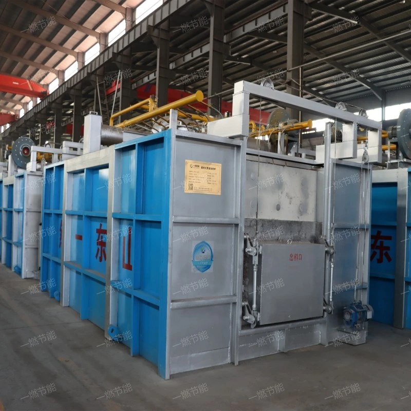 Natural gas regenerative through furnace