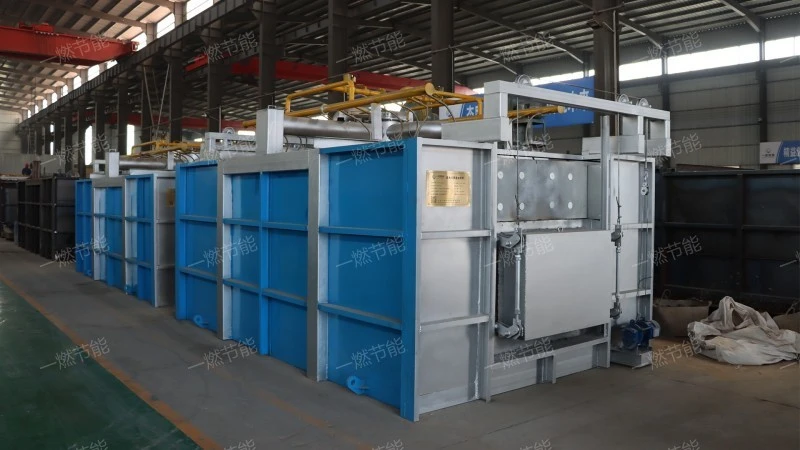 Natural gas through furnace