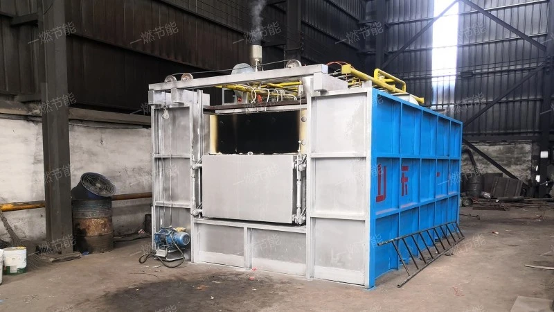 Regenerative natural gas through furnace