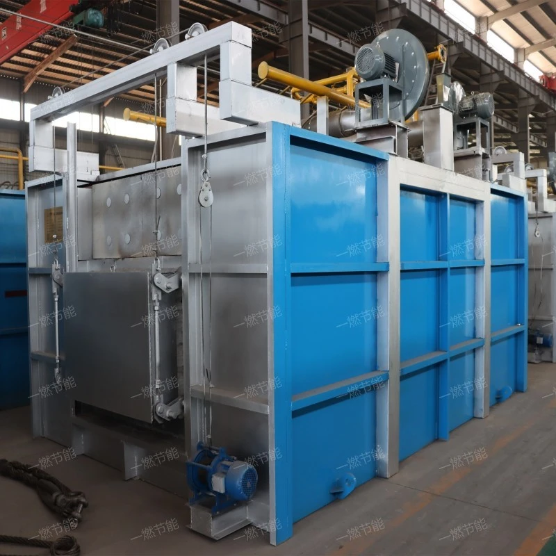 Regenerative through forging furnace