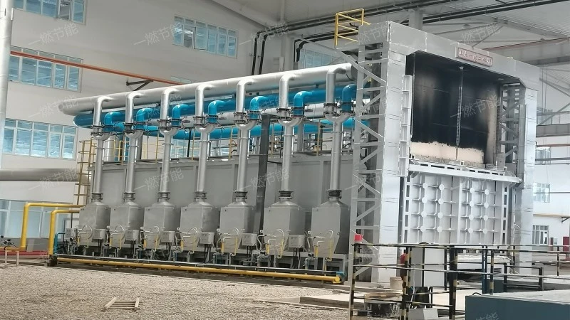 Heat treatment tube type roasting furnace