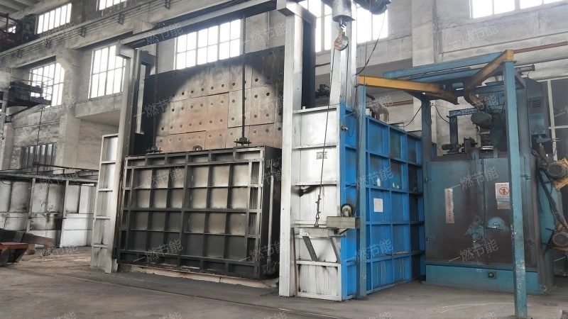 Energy saving box type heating furnace