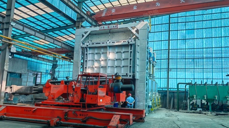 Automatic temperature control tube heating furnace