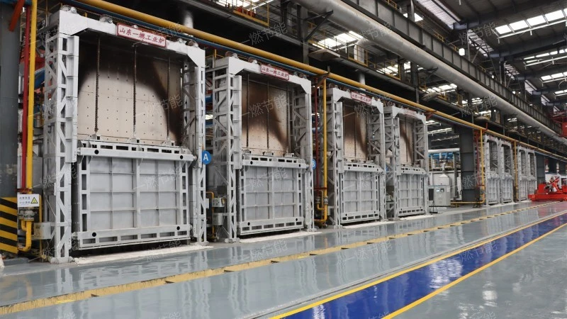 Tempering furnace box type