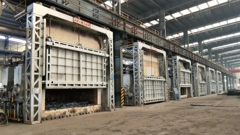 Energy saving box type heating furnace