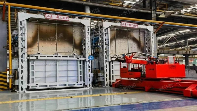 Forging box furnace