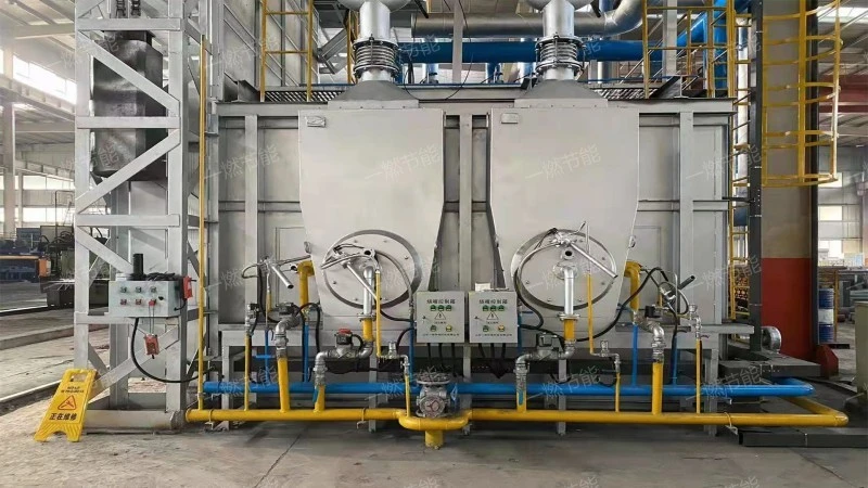 Gas storage tubular heating furnace