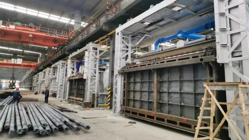 Energy saving tube type roasting furnace