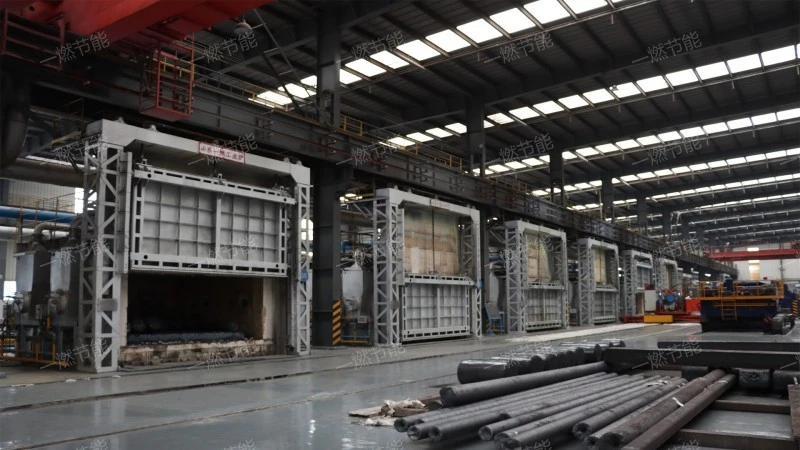 Burner heating furnace multi chamber type