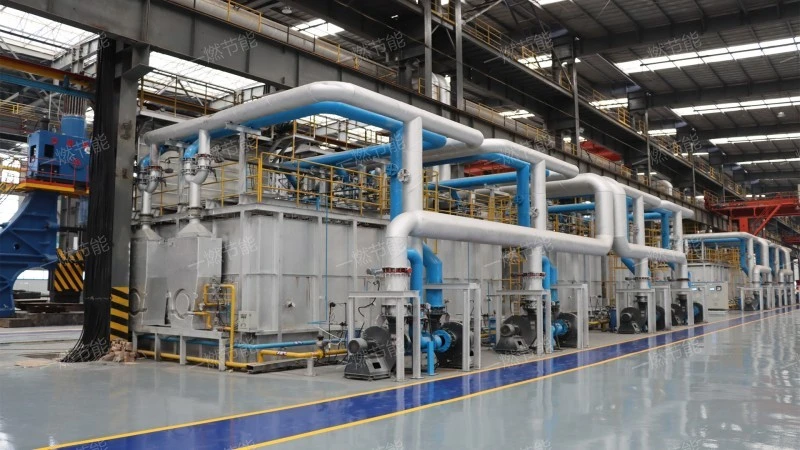 Energy saving and environmentally friendly tube furnace