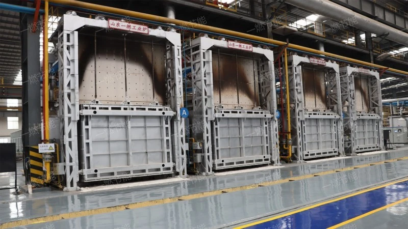 High temperature tube heating furnace