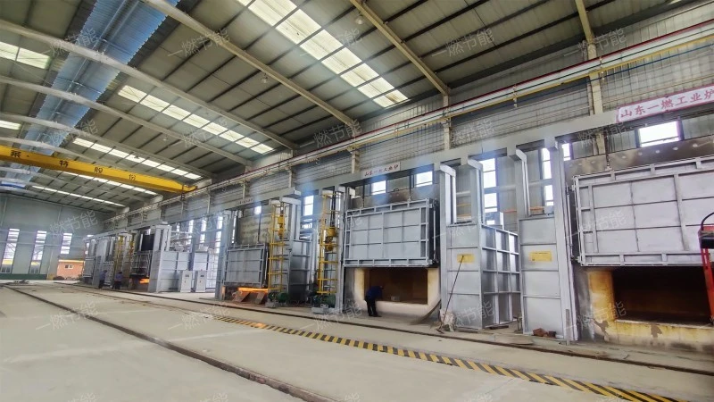 Round tube quenching furnace