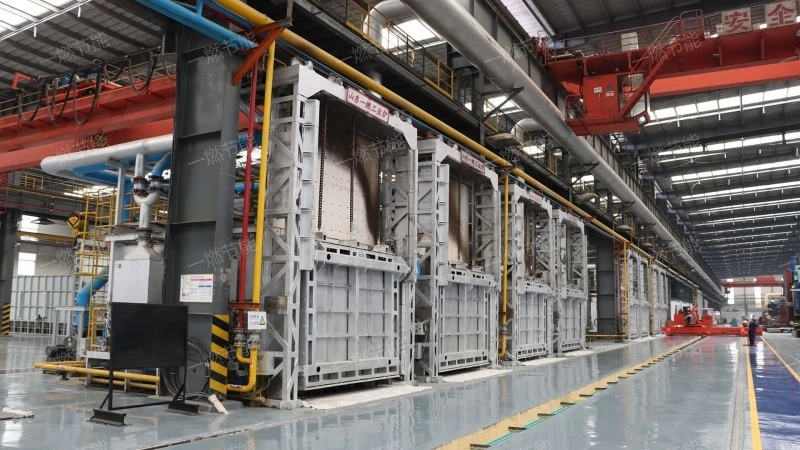 Burner heating furnace multi chamber type
