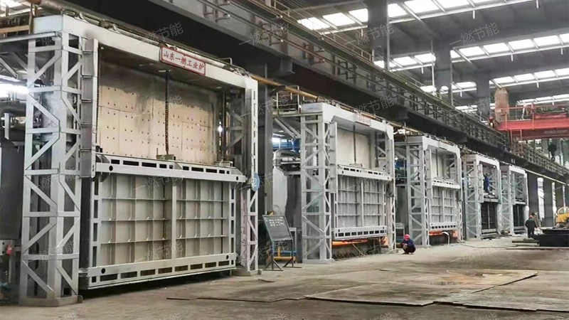 Energy saving box type heating furnace
