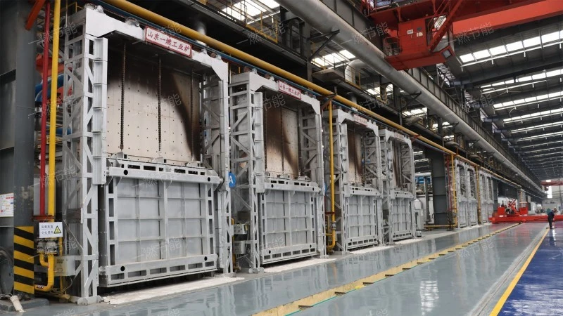 Energy saving and environmentally friendly tubular annealing furnace