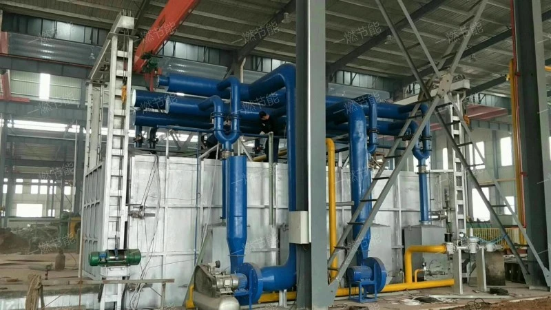 Rotary kiln heating furnace