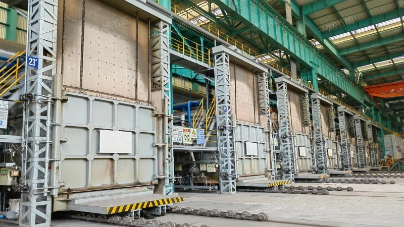 Stainless steel natural gas trolley furnace