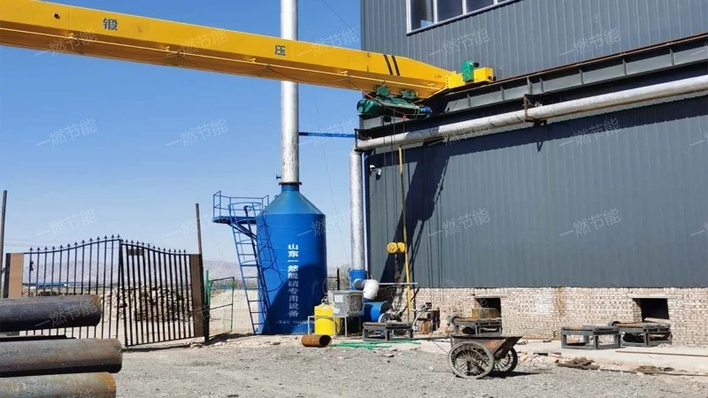 Denitrification equipment for forging industry